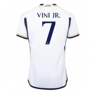 Real Madrid Vinicius Junior #7 Hjemmedrakt 2023-24 Kortermet